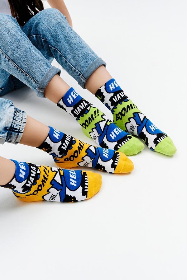 Детские носки высокие Бум
