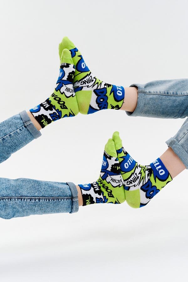 Детские носки высокие Бум