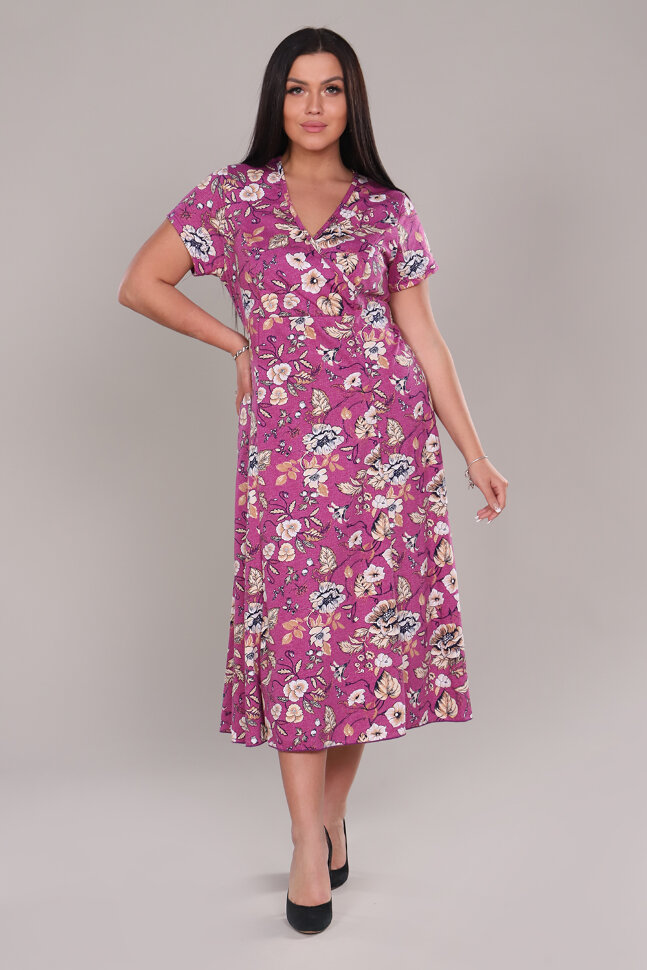 Платье женское 6738 лиловый