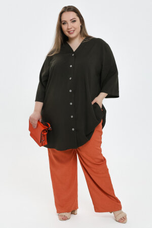 Туника Пуговка хаки ТГ-4-1