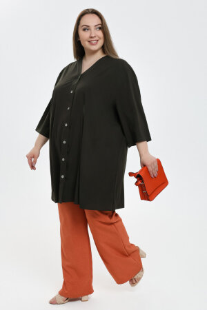 Туника Пуговка хаки ТГ-4-1