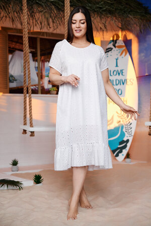 Платье женское 9179 белый