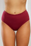 Женские трусы слипы утягивающие HoneyFormat 727 бордовый