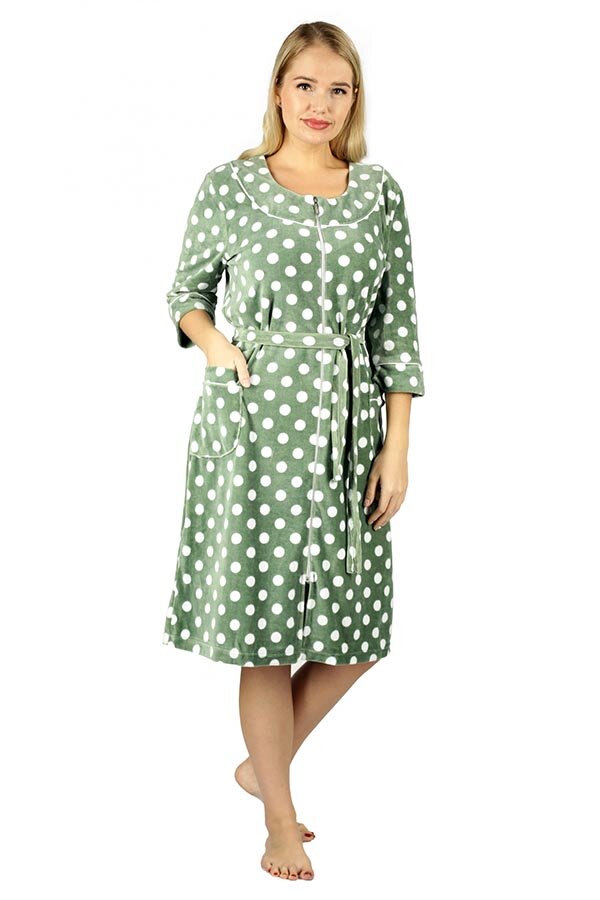 Халат Очарование зелень В-12