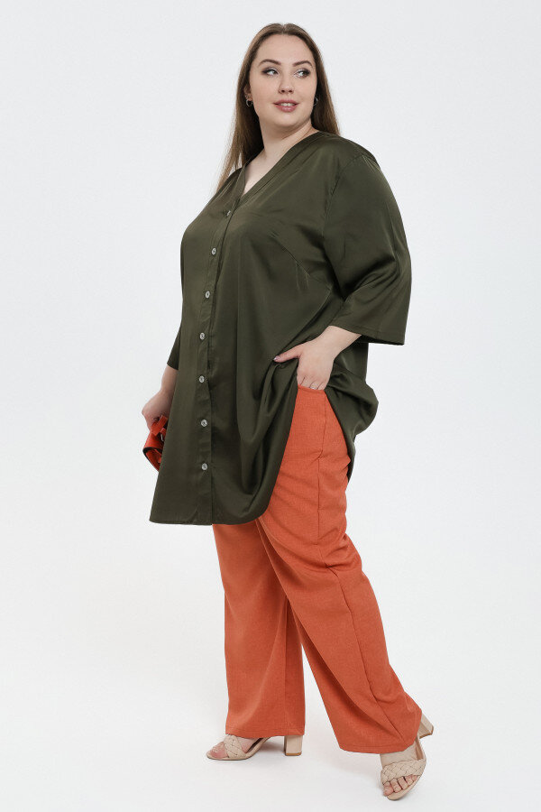 Туника Пуговка хаки 2 ТТГ-4-2