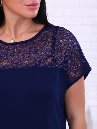 Катрин индиго сорочка ночная