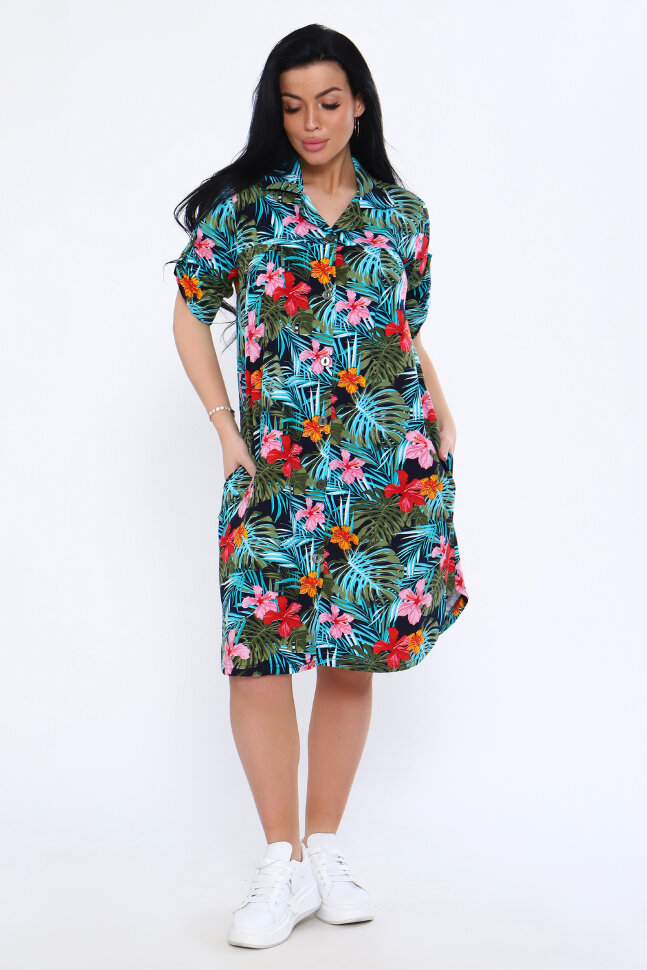 Халат Женский 71101 болотный