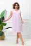 Женская ночная сорочка 42337 лиловый