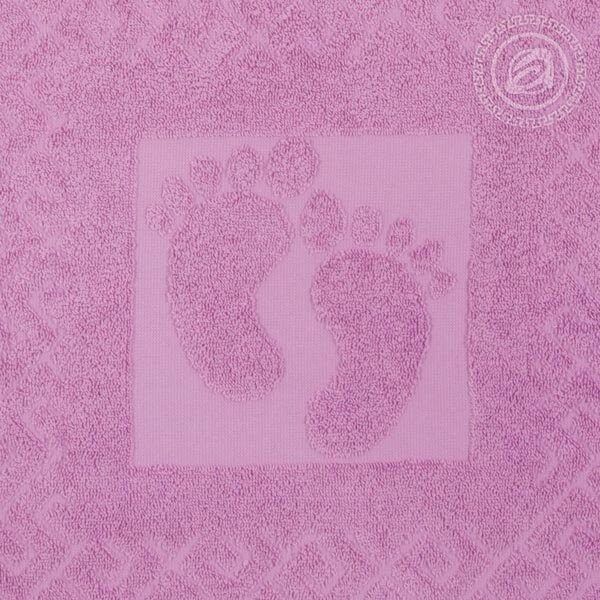 Полотенце Классик Ножки аметист, 600 г/м2