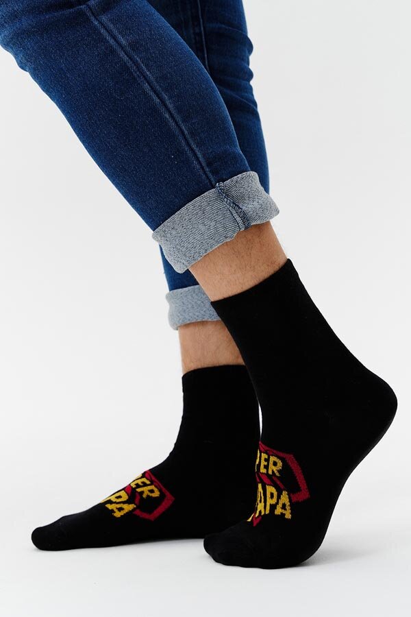 Носки стандарт мужские Супер папа