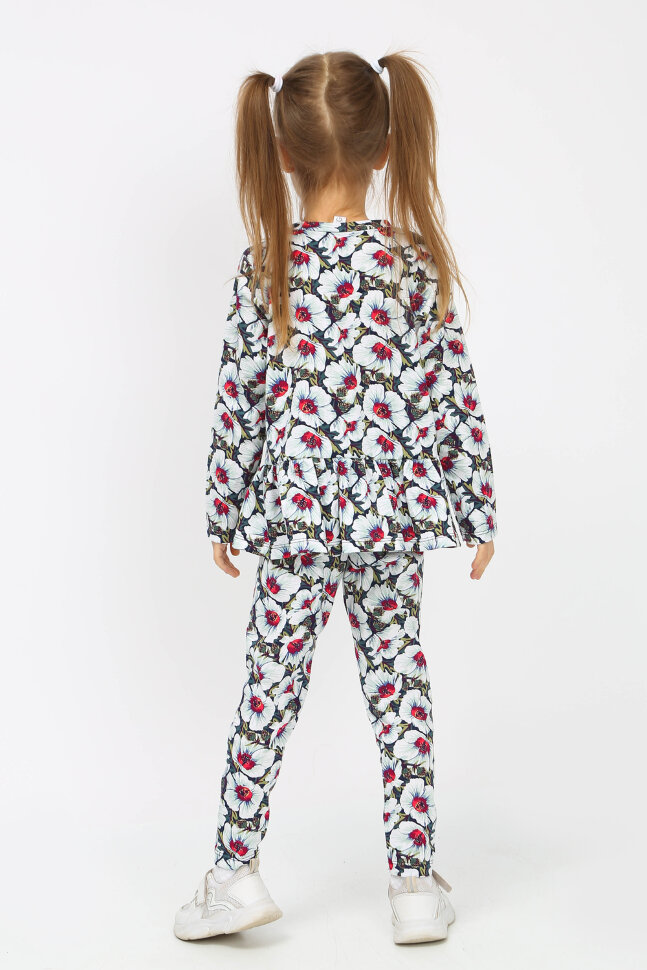 Костюм с брюками для девочки Фиалки арт. ТЛ-109