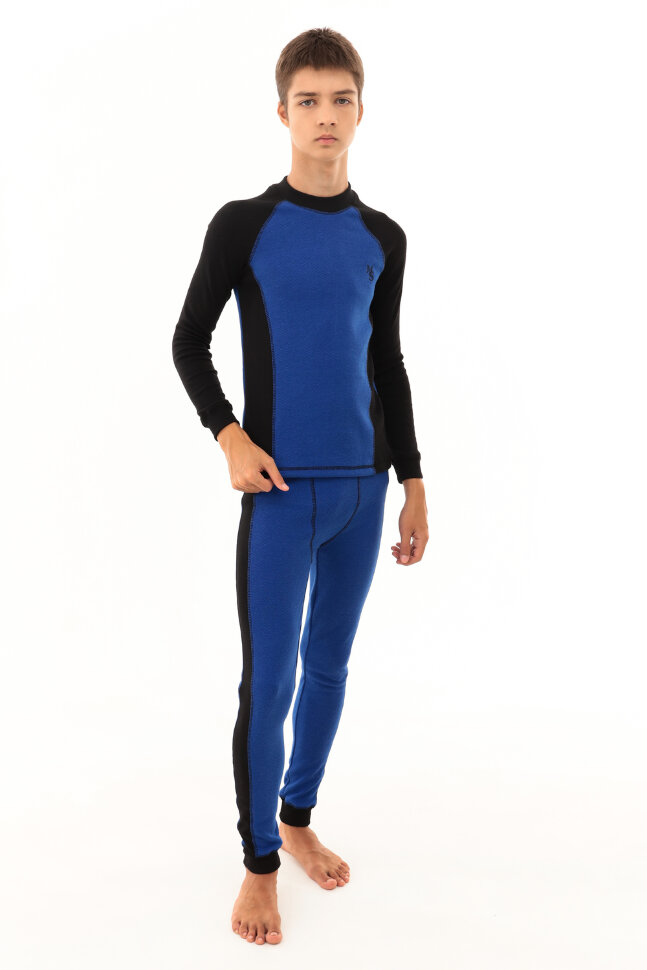 Детские термокомплект 1592 для мальчика синий