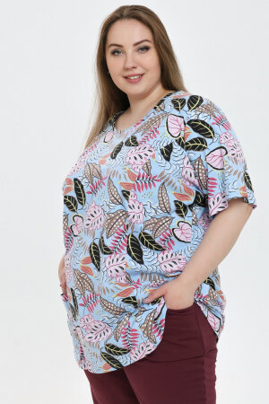 Туника Зара листья ФУТ-86
