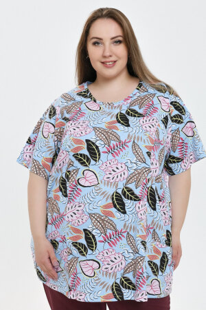 Туника Зара листья ФУТ-86