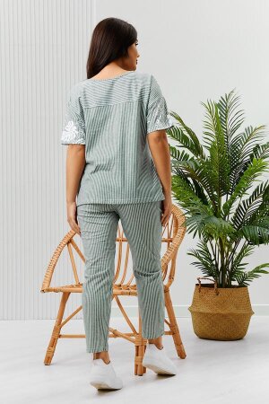 Женский костюм с брюками 8368