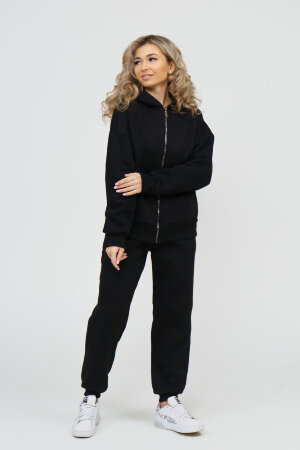 Женский костюм с брюками 36598 черный