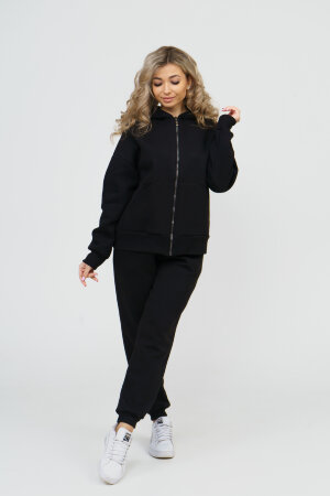 Женский костюм с брюками 36598 черный