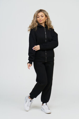 Женский костюм с брюками 36598 черный