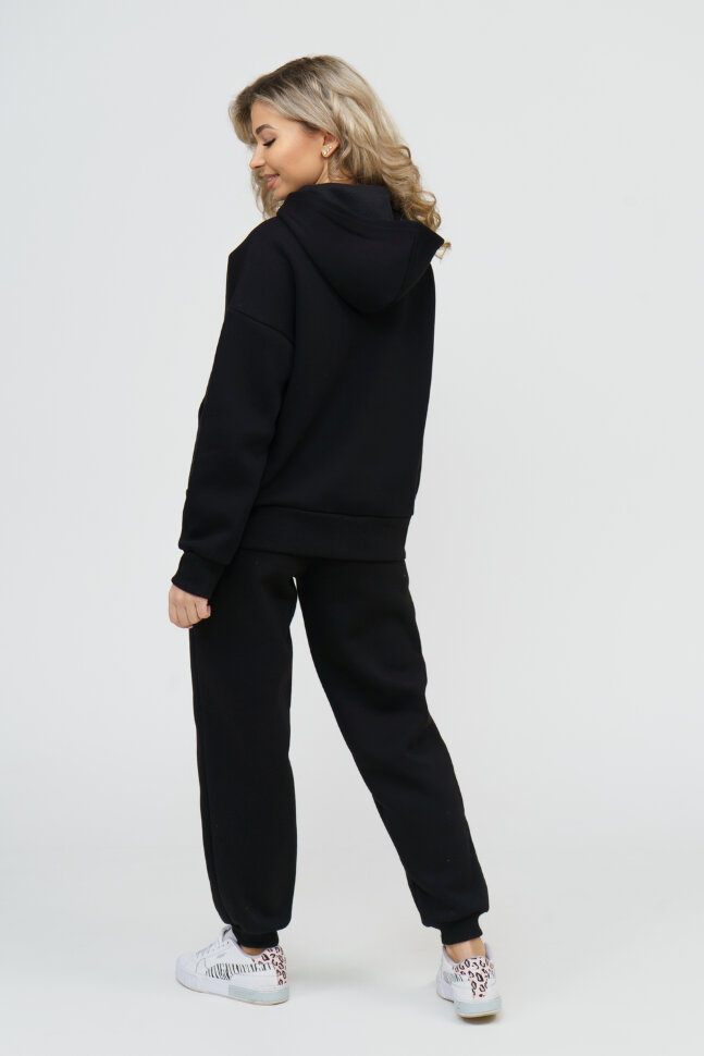 Женский костюм с брюками 36598 черный