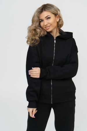 Женский костюм с брюками 36598 черный