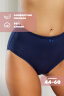 Женские трусы слипы утягивающие HoneyFormat 727 синий