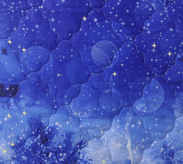 Покрывало стеганое Сказка о зиме, перкаль