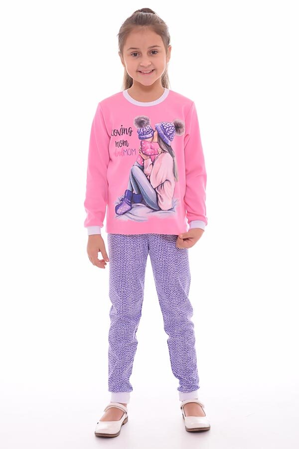 Пижама детская 7-175а (розовый)