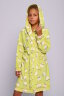 Халат для девочки Цыпа салатовый