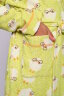 Халат для девочки Цыпа салатовый