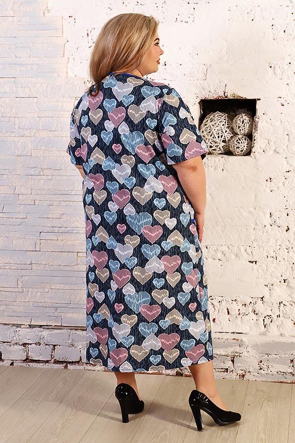 Халат Марго сердце ХГ-055-9