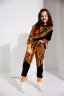 Детский костюм с брюками 67059 оранжевый,черный