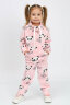 Костюм с брюками для девочки арт. КС-ФПР/панда-розовая