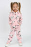 Костюм с брюками для девочки арт. КС-ФПР/панда-розовая
