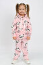 Костюм с брюками для девочки арт. КС-ФПР/панда-розовая