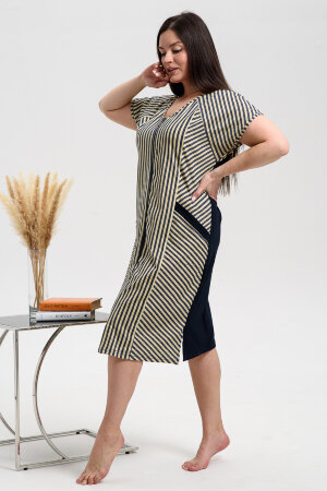 Халат Женский 8478 узкая полоса