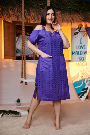 Платье женское 9181 фиолетовый