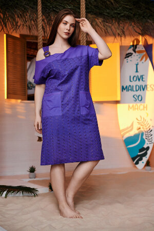 Платье женское 9181 фиолетовый