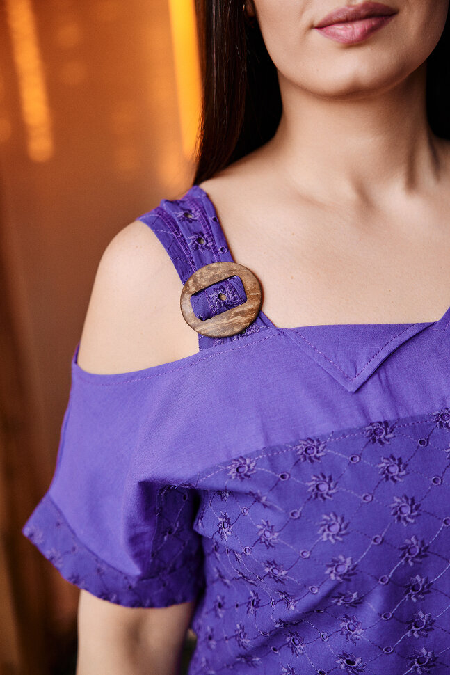 Платье женское 9181 фиолетовый