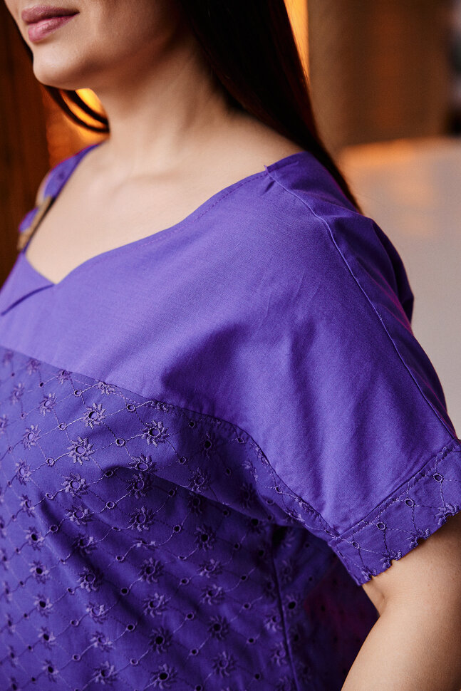 Платье женское 9181 фиолетовый