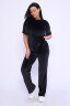 Женский костюм с брюками 71105 черный