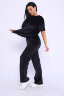 Женский костюм с брюками 71105 черный
