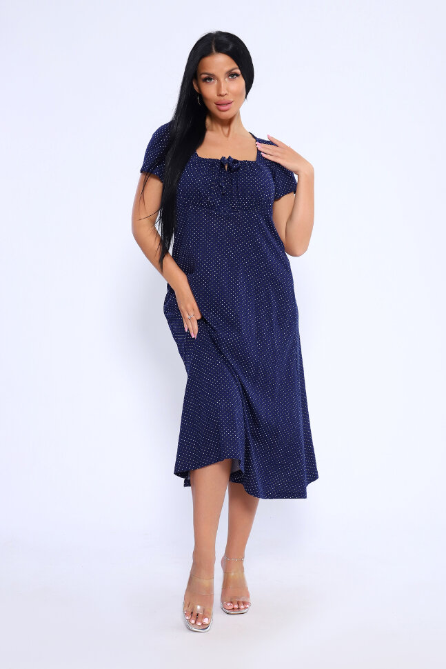 Платье женское 71124 темно-синий