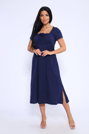 Платье женское 71124 темно-синий