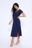 Платье женское 71124 темно-синий