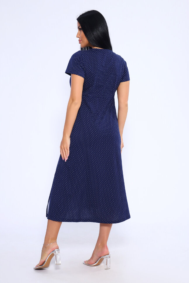 Платье женское 71124 темно-синий