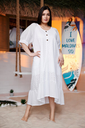 Платье женское 9183 белый