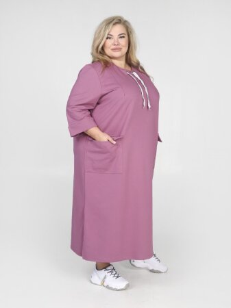 Платье Ваниль пудра ПГ-77-2 последний размер (64)