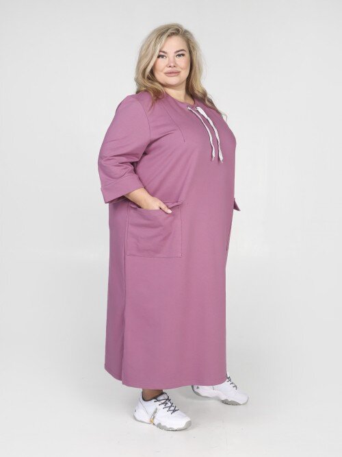 Платье Ваниль пудра ПГ-77-2 последний размер (64)