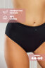 Женские трусы слипы утягивающие HoneyFormat 727 черный