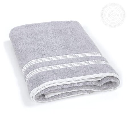 Полотенце Классик серебристый, 420 г/м2